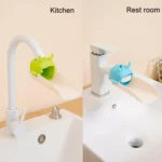 Cartoon Little Deer Kids Faucet Extender Household Splashproof Faucet Diverter Tool - Image 7