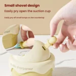 Suction Cup Knife Sharpener Home Kitchen Sharpening Knife Scissors Tool Quick Sharpener - Image 12