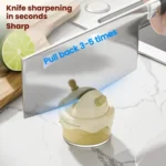 Suction Cup Knife Sharpener Home Kitchen Sharpening Knife Scissors Tool Quick Sharpener - Image 6