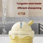 Suction Cup Knife Sharpener Home Kitchen Sharpening Knife Scissors Tool Quick Sharpener - Image 7