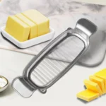 Aluminum Cheese Cutting Butter Cheese Slicer Foie Gras Egg Butter Divider Line Cutter - Image 5