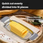 Aluminum Cheese Cutting Butter Cheese Slicer Foie Gras Egg Butter Divider Line Cutter - Image 8