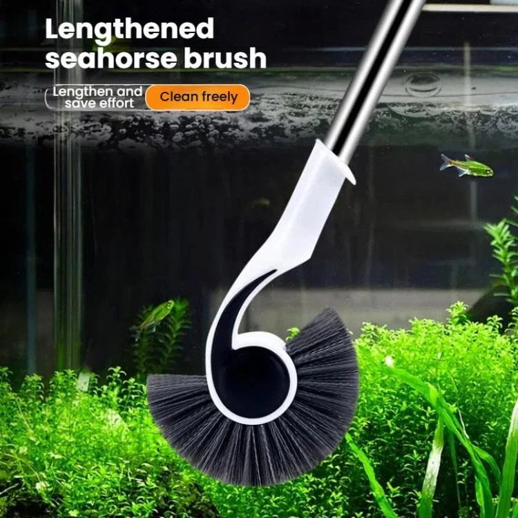 TBD06057117_B6.webp Fish Tank Brush Long Handle Cleaning Algae Removal Tool Inner Wall Cleaning Fish Tank Brush - Image 7
