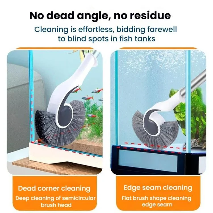 TBD06057117_B9.webp Fish Tank Brush Long Handle Cleaning Algae Removal Tool Inner Wall Cleaning Fish Tank Brush - Image 10
