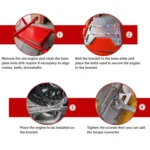 Motor Engine Mount Adapter DB30 Aluminum Bracket for Predator 212cc - Image 3