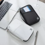 TRAVEL SEASON RFID Anti-theft Passport Clip ID Bag Waterproof Protective Case Travel Organizer Bag - Image 2