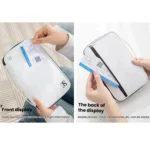 TRAVEL SEASON RFID Anti-theft Passport Clip ID Bag Waterproof Protective Case Travel Organizer Bag - Image 7