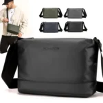 WEPOWER Simple Shoulder Bag For Men Light Casual Commuter Messenger Pack - Image 2