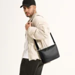 WEPOWER Simple Shoulder Bag For Men Light Casual Commuter Messenger Pack - Image 6
