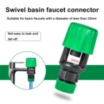 Universal Faucet Garden Hose Connector Basin Faucet Connector Adapter - Image 5