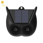 Solar Flash Repeller Outdoor Animal Repellent Warning Light