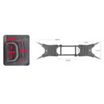 Rhinowalk MTR001B Outdoor Riding Motorcycle Fuel Tank Double-side Storage Hanging Bags - Image 3