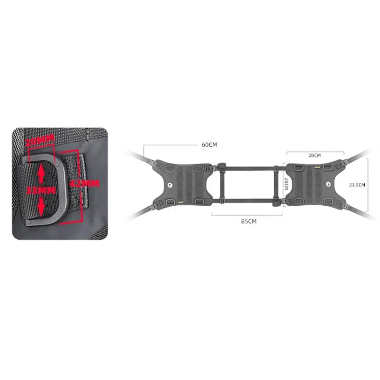TBD06057256_B2.webp Rhinowalk MTR001B Outdoor Riding Motorcycle Fuel Tank Double-side Storage Hanging Bags - Image 3