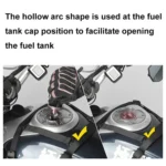 Rhinowalk MTR001B Outdoor Riding Motorcycle Fuel Tank Double-side Storage Hanging Bags - Image 7