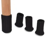 8packs Table Chair Woolen Covers Floor Protection Non-slip Silent Felt Foot Pads