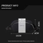 WEPOEWR Men Chest Bag Personalized Commuter Shoulder Bag Mobile Phone Waist Pack - Image 8
