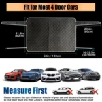 Car Rear Window Thickened Sun Shield All-Weather Protective Cover - Image 3