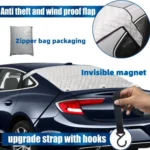 Car Rear Window Thickened Sun Shield All-Weather Protective Cover - Image 5