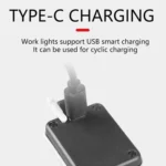 Rechargeable COB Armband Light Night Running Safety Warning Arm Leg Wristband Light - Image 7