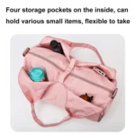 Yoga Gym Bag Handheld Luggage Bag Large Capacity Wear-resistant Travel Bag - Image 8