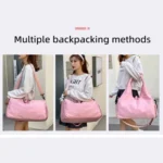 Yoga Gym Bag Handheld Luggage Bag Large Capacity Wear-resistant Travel Bag - Image 10
