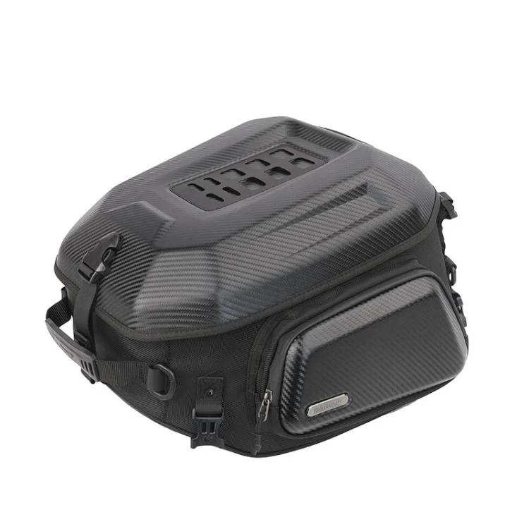 Rhinowalk MT2335 23L-35L Expandable Large-capacity EVA Hard Shell Motorcycle Tail Bag