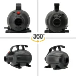 GLD-318 High Power 600W Electrical Inflatable Pump Tent Yoga Mat Inflator - Image 4