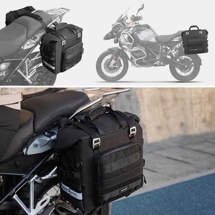 TBD06057350_B9.webp Rhinowalk MTR2050 25L-32L Expandable Large Capacity Quick-release Motorcycle Side Bag - Image 10