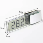 LK-50 Digital Wireless Aquarium Thermometer External LCD Transparent Electronic Water Temperature Meter - Image 3