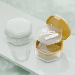 Invisible Braces Box Orthodontic Retainer Organizer Portable Denture Braces Storage Case - Image 4