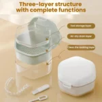 Invisible Braces Box Orthodontic Retainer Organizer Portable Denture Braces Storage Case - Image 6