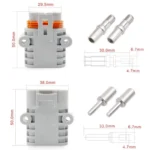 Anderson 50A 12V/24V Air Conditioner Waterproof Plugs Automotive Power Cord Connector - Image 4