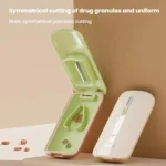 Lightweight Pill Cutter Box Portable Tablet Cutting Dispensing Pill Box - Image 6