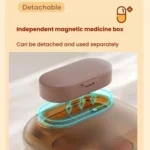 Portable Pill Box Dispenser Sealed Large Capacity Seven Days a Week Medication Organizer - Image 6