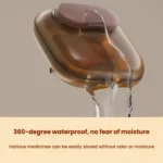 Portable Pill Box Dispenser Sealed Large Capacity Seven Days a Week Medication Organizer - Image 8