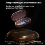 Portable Pill Box Dispenser Sealed Large Capacity Seven Days a Week Medication Organizer - Image 9