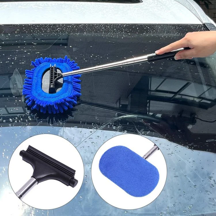 TBD06057411_B1.webp Retractable Windshield Cleaning Brush Scrubbing And Defogging 3 In 1 Car Wash Kit - Image 2