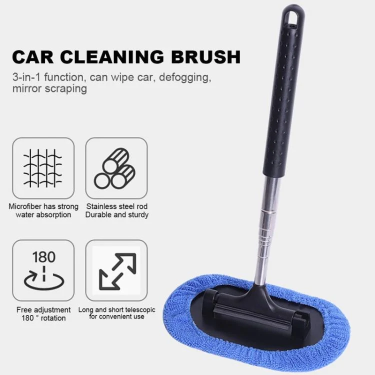 TBD06057411_B3.webp Retractable Windshield Cleaning Brush Scrubbing And Defogging 3 In 1 Car Wash Kit - Image 4