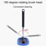 Retractable Windshield Cleaning Brush Scrubbing And Defogging 3 In 1 Car Wash Kit - Image 5