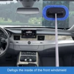 Retractable Windshield Cleaning Brush Scrubbing And Defogging 3 In 1 Car Wash Kit - Image 9