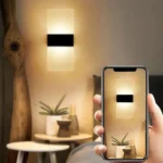 Magnetic Acrylic Smart Induction Night Light Rechargeable Wall Lamp Bedroom Bedside Lamp - Image 6