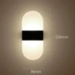 Magnetic Acrylic Smart Induction Night Light Rechargeable Wall Lamp Bedroom Bedside Lamp - Image 8
