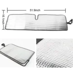 For Jeep 2007-2017 Wrangler JK Car Front Windshield Sunshade - Image 3