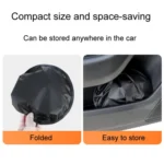 1pair Car Quick Installation Static Film Adsorption Opaque Window Sunshade - Image 4