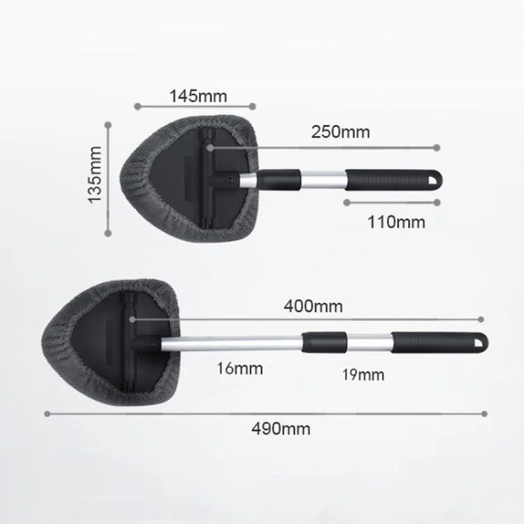 TBD06057490_B2.webp Car Windshield Cleaning Wipe Aluminum Retractable Car Wash Window Brush - Image 3