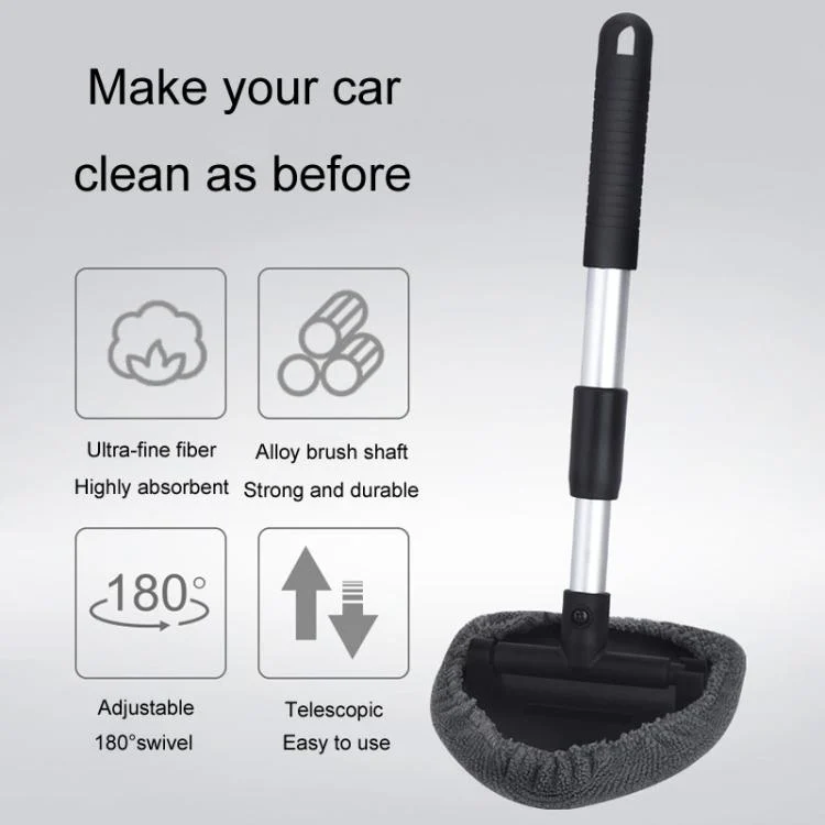 TBD06057490_B3.webp Car Windshield Cleaning Wipe Aluminum Retractable Car Wash Window Brush - Image 4