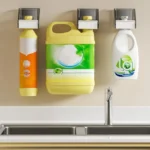 2pcs  /Pack Wall-mounted Shower Gel Shampoo Holder with Adjustable Hole Distance - Image 7