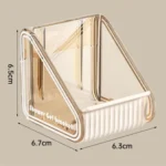 2pcs  /Pack Wall-mounted Shower Gel Shampoo Holder with Adjustable Hole Distance - Image 8