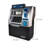 Simulated ATM Automatic Teller Machine Smart Password Card Swipe Children Piggy Bank - Image 2