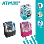 Simulated ATM Automatic Teller Machine Smart Password Card Swipe Children Piggy Bank - Image 3
